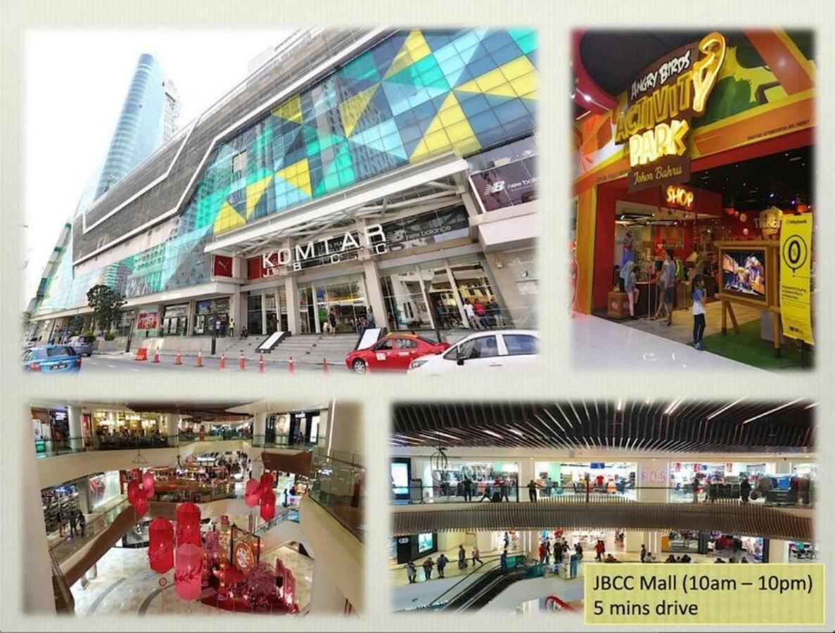 Seaview Condo Near Rf Mall, Food Court & Free Netflix Джохор Бахру Екстериор снимка